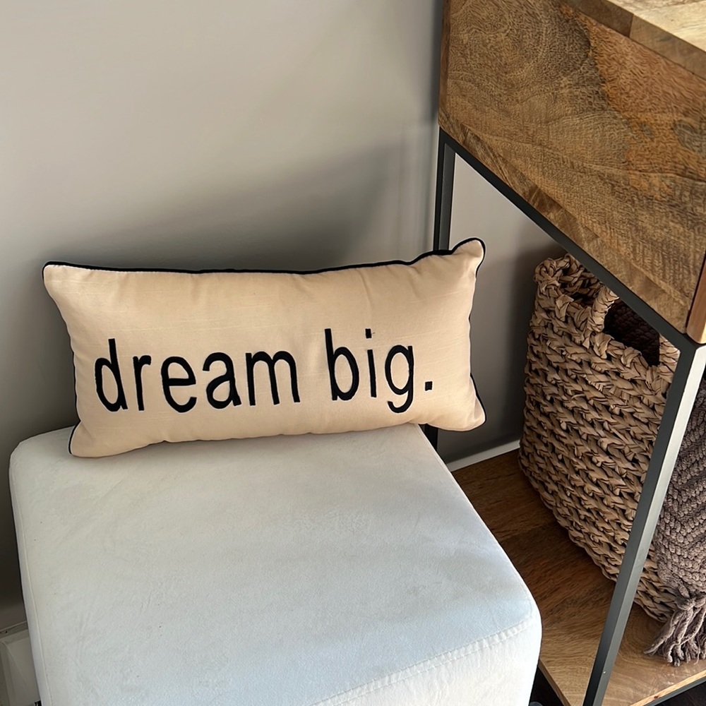 Dream Big Decorative Accent Pillow
